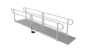 EZ-ACCESS PATHWAY 3G Modular Ramp (Solid Surface, 2-Line Handrail)