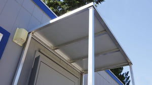 EZ-ACCESS FORTRESS OSHA Stair System 27.5"-42.5"H Adj. with Canopy - USA Ramp Store