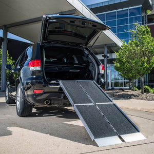EZ-ACCESS Suitcase Trifold Ramp with Top Lip Extension (Available in 5 to 10 Feet)