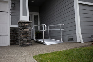 EZ-ACCESS GATEWAY 3G Ramp w/ Handrails (Available in 3 to 10 Feet) - USA Ramp Store